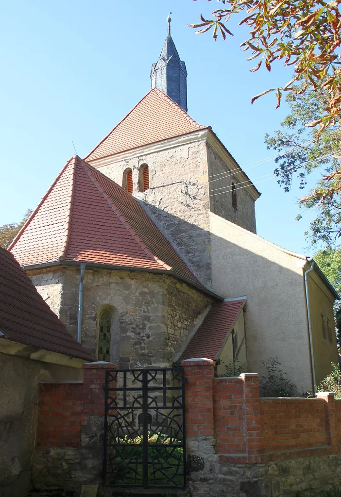 The church in Bennstedt, Saxony-Anhalt
