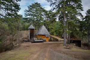 Wooden church in Donja Jablanica