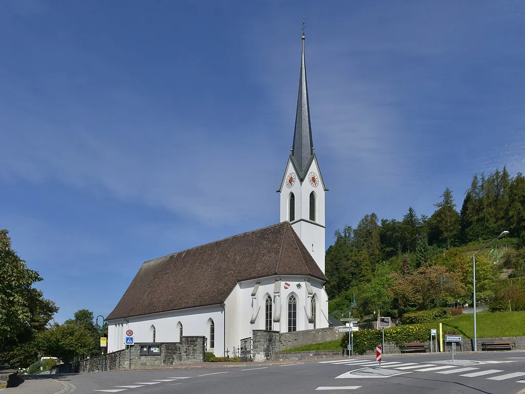Pfarrkirche hl. Martin, in Röthis.