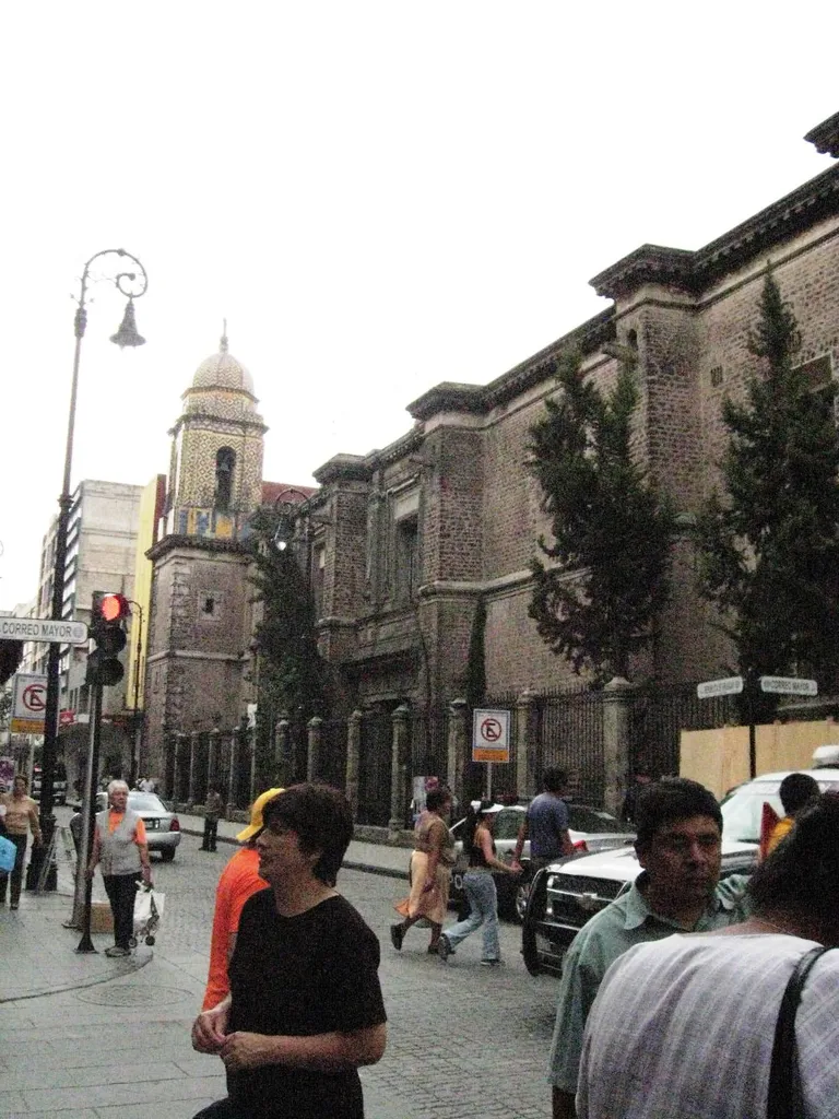 Cathedral Nuestra Señora de Valvanera and Sanctuary of San Charbel located at Rep de Uruguay and Correo Mayor street to the east of the Zocalo in the Centro of Mexico City