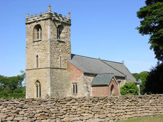Saint Peter's Church, Rowley, East Riding of Yorkshire, England.A fine old church which once served the village of Rowley, which no longer exists. In the early 1600s, King Charles issued the 'Book of Sports' which gave authority for the 'common people' to practice certain sports and other leisure activities on the Sabbath after they had attended church services. As they worked on all the other six days of the week, this was their only opportunity! But this offended those who took the Sabbath as being 'sacrosant'. Thus the Rev. Ezekiel Rogers persuaded the villagers to emigrate en masse in 1638 and they founded the town of Rowley which is now a suburb of Ipswich, Massachusetts.