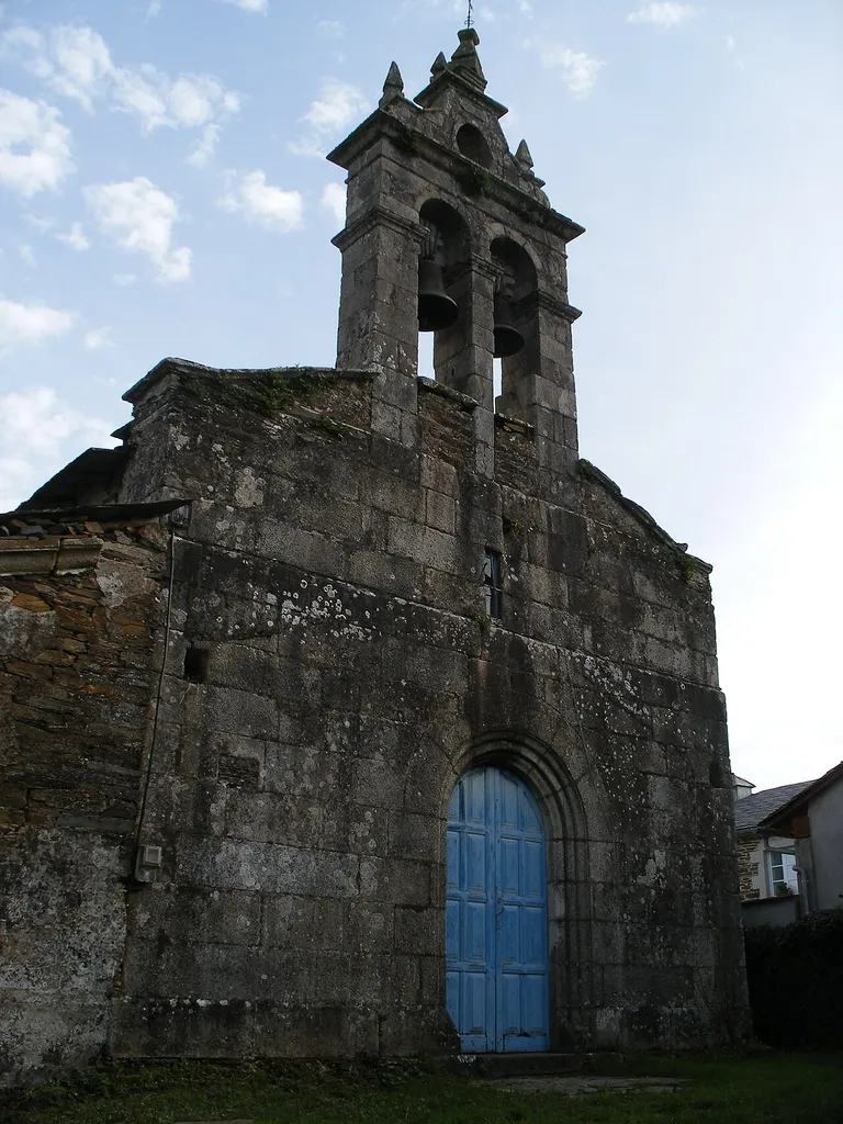 Igrexa parroquial de Louseiro no concello lugués de Sarria