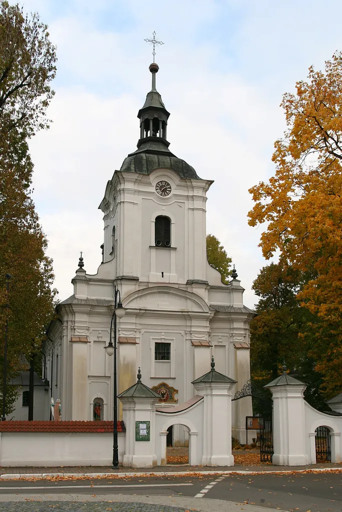 Church in Siewierz (Poland).