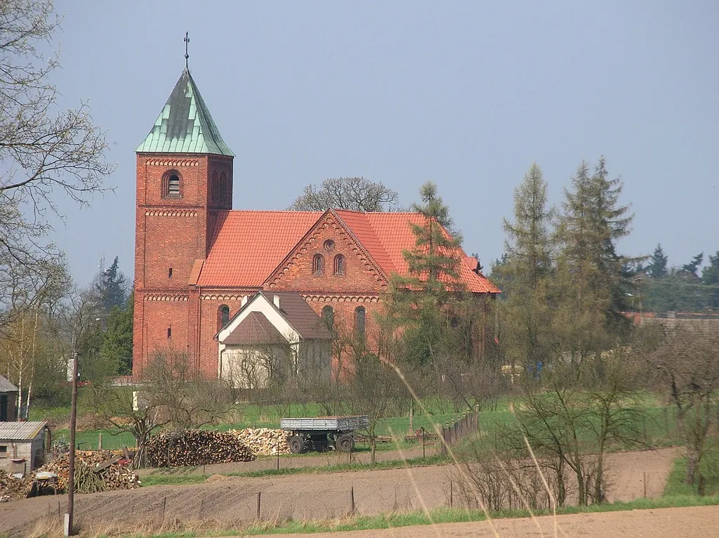 Saint Matthew church in Lubcz, Poland