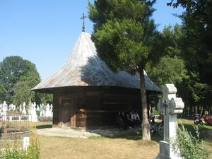 Wooden church in Horodnic de Jos, Suceava