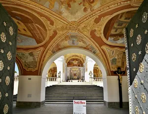 Interior of the Church of Saint Mary