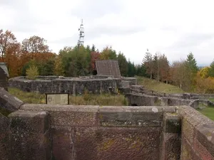 Eisenberg castle ruins