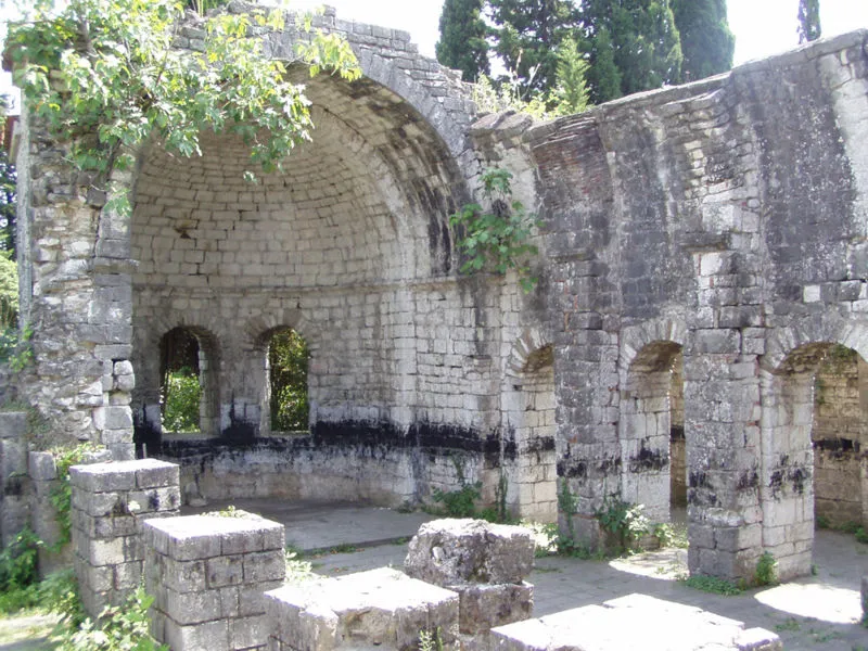 Gantiadi Temple — built in 543 is one of the oldest churches in Georgia.