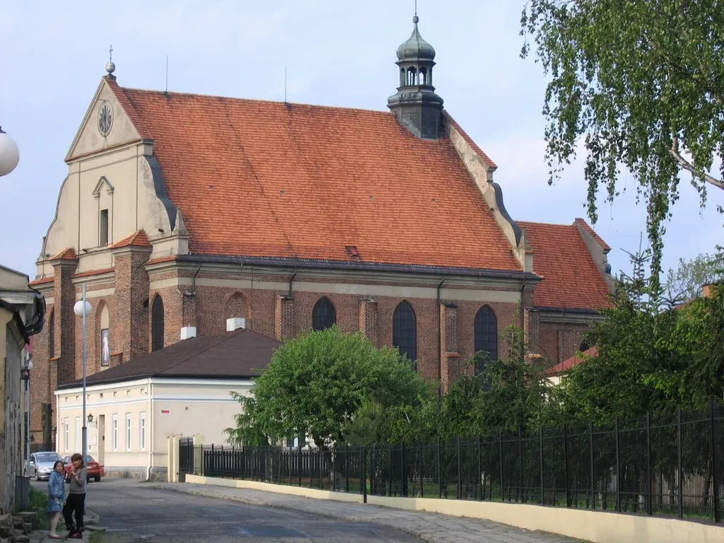 Kościół pw. św. Wawrzyńca, Słupca, widok od ul. Kościelnej (zabytek nr rejestr. 59/623)
