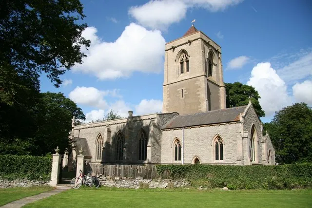 St.Mary's church Much rebuilt by E.J.Willson in 1853 and in a delightful setting by the historic Staunton Hall