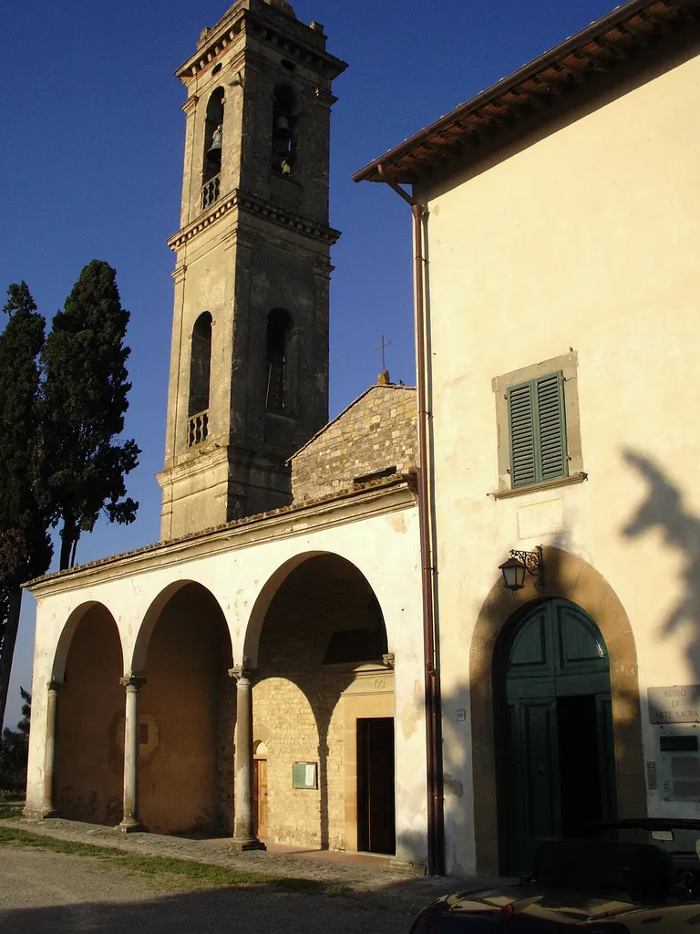 Tavarnelle val di Pesa, Museo di Arte Sacra, foto dell'ingresso