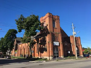 St. Paul's Ecumenical Church and the Lincoln Alexander Community Centre (formerly St. Andrew's Presbyterian Church)