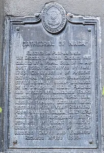 Cathedral of Naga historical marker