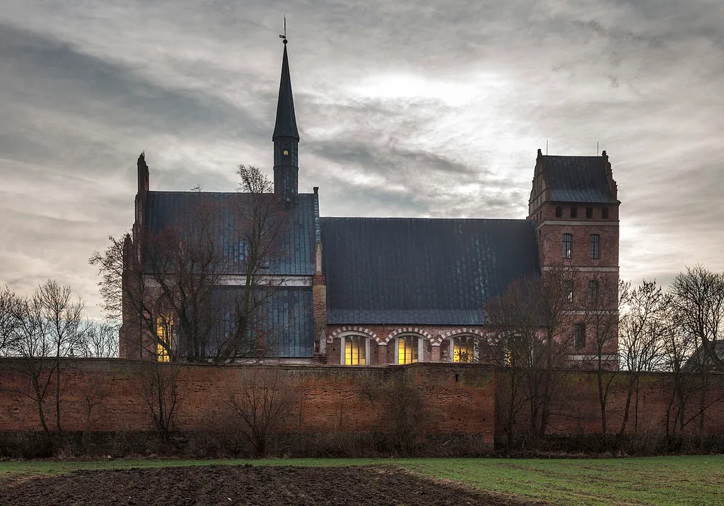 Church of Saint Stanislaus and Our Lady of Częstochowa church in Świecie, old parish church of the town.