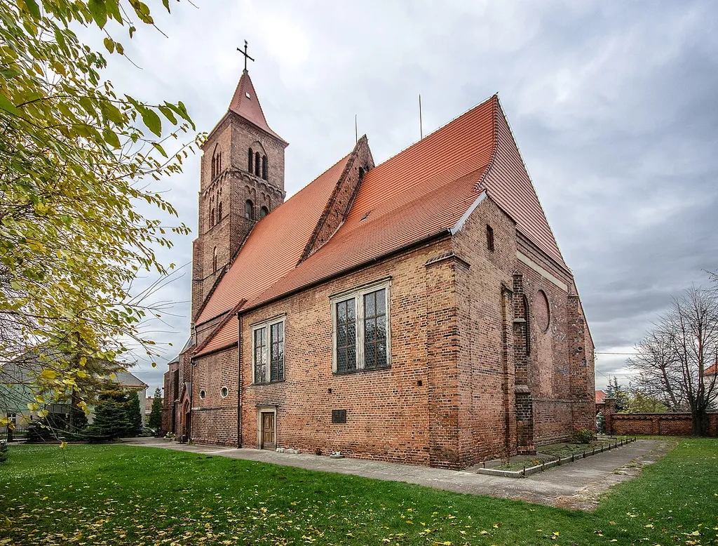 Prusice, kościół par. p.w. św. Jakuba Starszego, 1 ćw. XV, 1492, 1835, 3 ćw. XIX