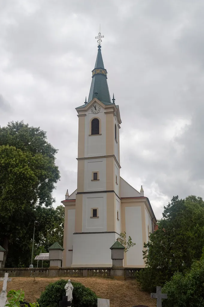 Senec, Slovensko - kostel svatého Mikuláše