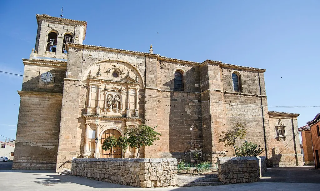 Iglesia de los Santos Juanes. Padilla de Abajo. Julio de 2016.