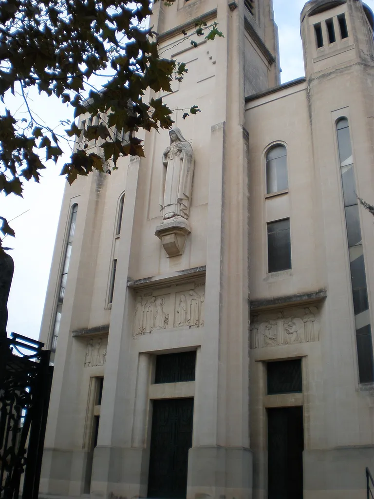 Eglise Sainte-Thérèse à Montpellier (Hérault - France)