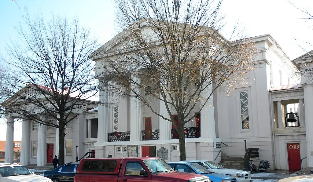 Union Street Methodist Church, Petersburg, Virginia. On NRHP. I donate this photo to the public domain.
