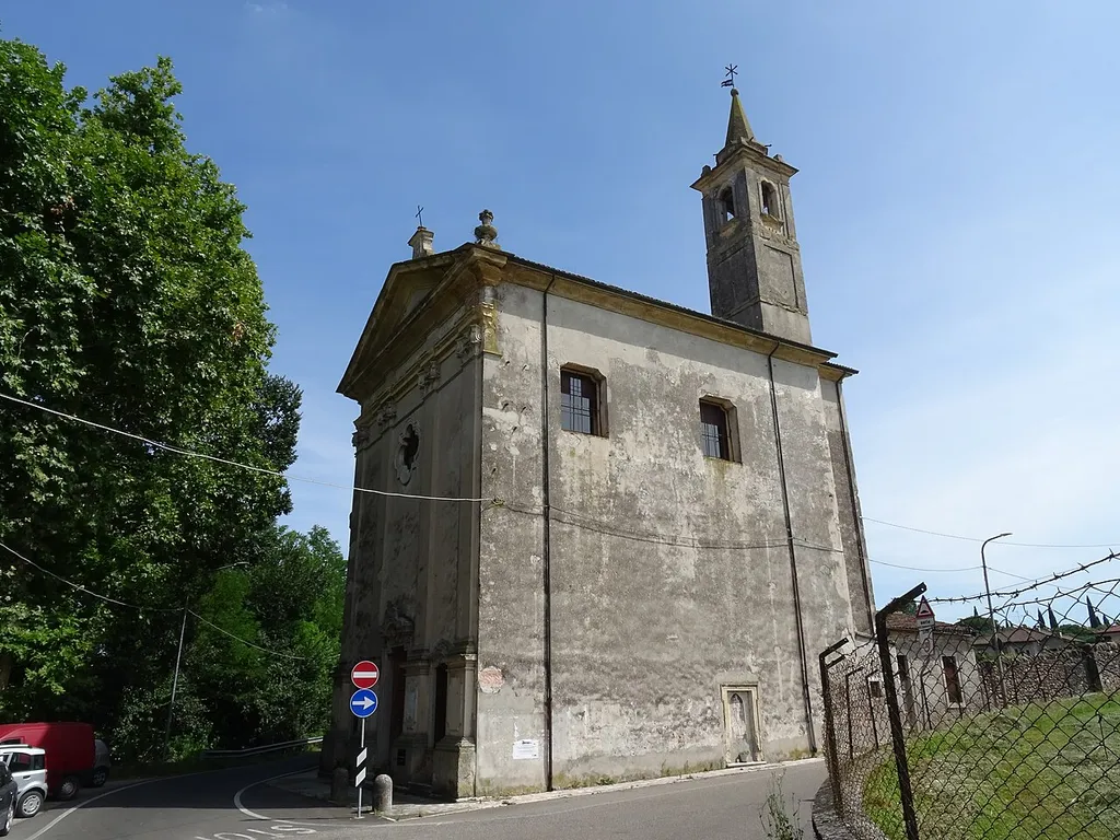 San Vito al Mantico (Bussolengo, Veneto, Italy), old Saint John the Baptist church