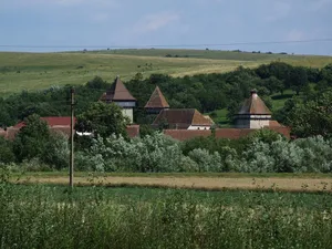 Fortified church in Cața