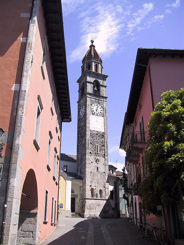 Kirche Santi Pietro e Paolo in Ascona am Lago Maggiore
