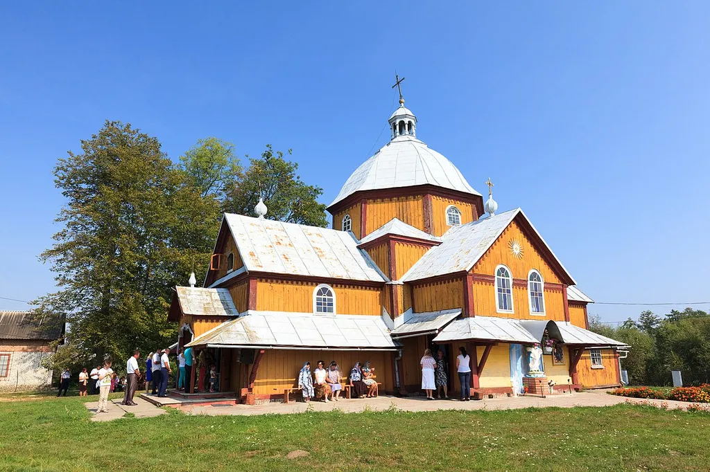 Церква Св.Іллі(дер.), с.Любині,
