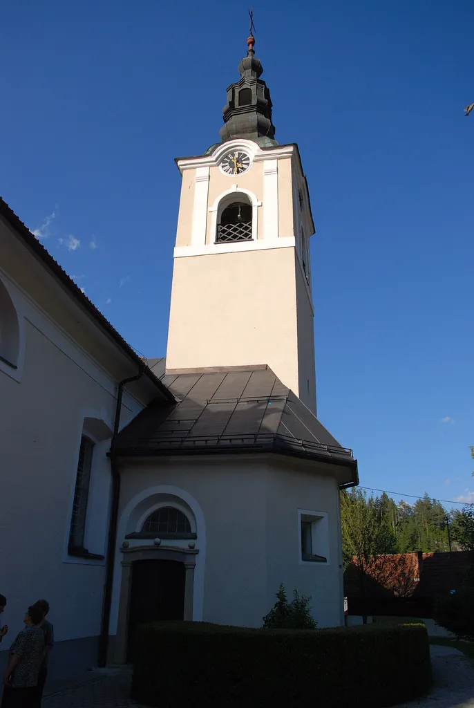 St. Lawrence's Parish Church in Luče, northern Slovenia.