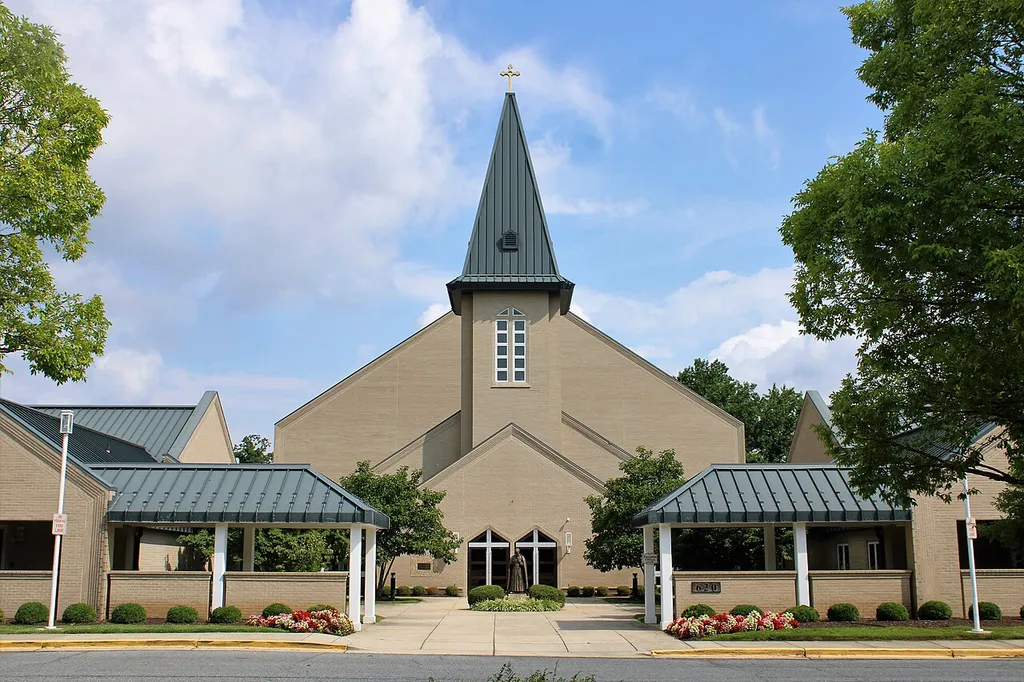 Saint John Neumann Catholic Church on N. Bestgate Rd in Annapolis, Maryland.