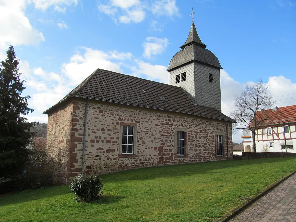 die evangelische Kirche von Kerstenhausen