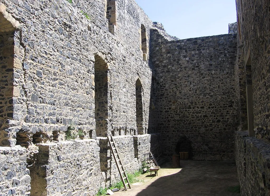 Radyně - inside the castle