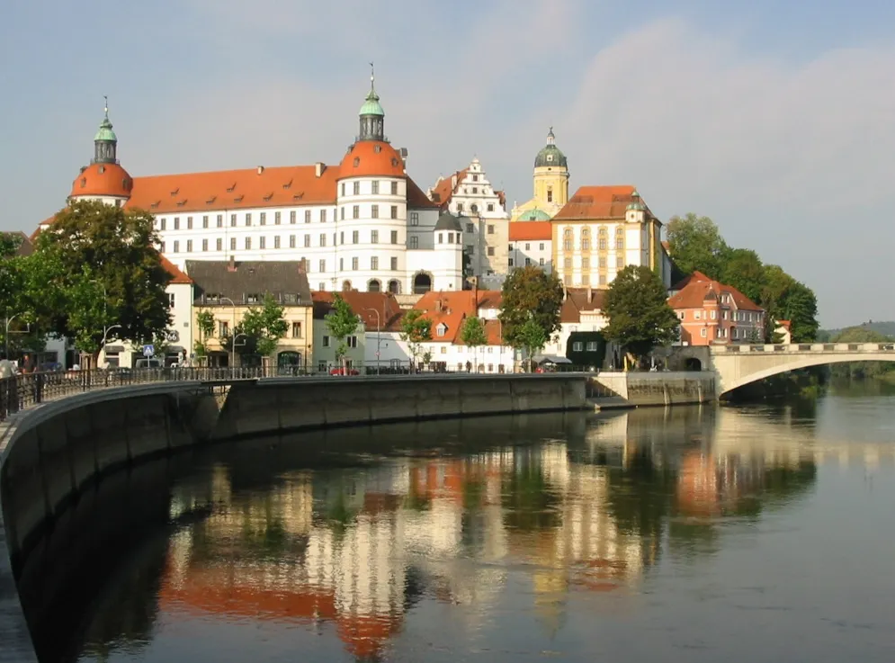 Castle in Neuburg an der Donau.