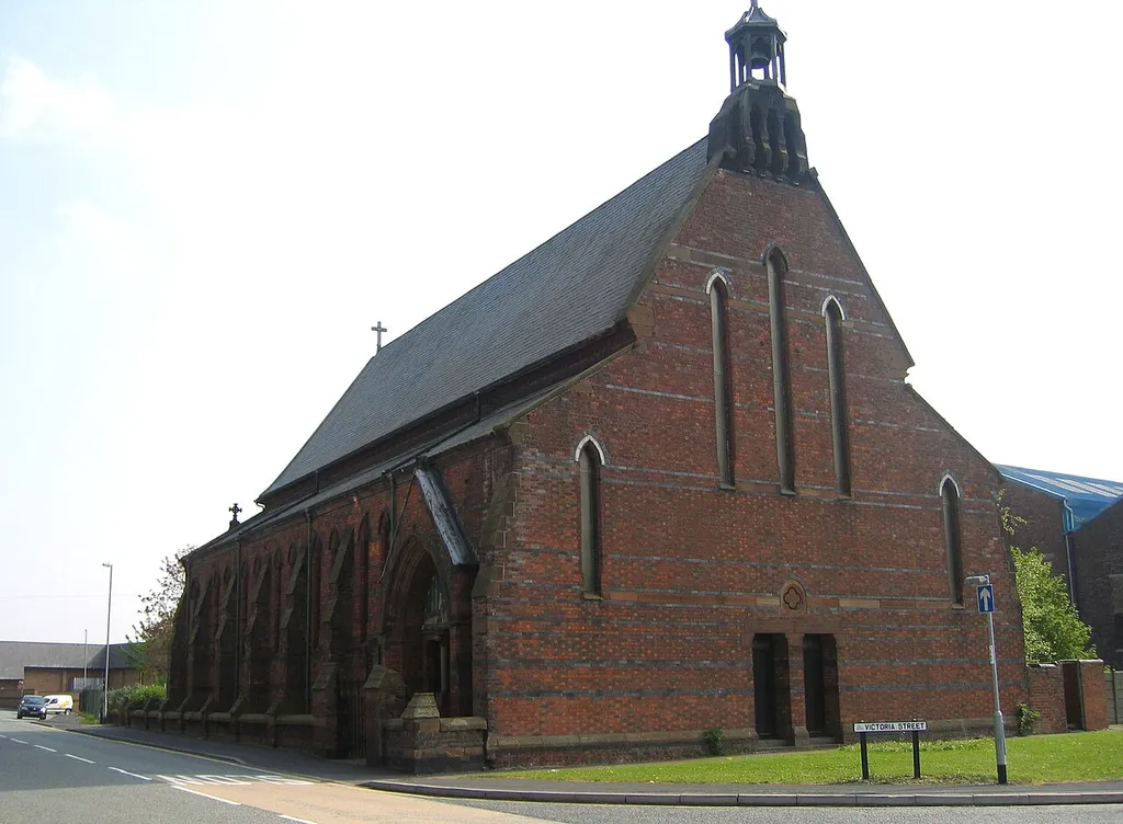 St Marie's Roman Catholic church, Widnes, designed by Pugin.