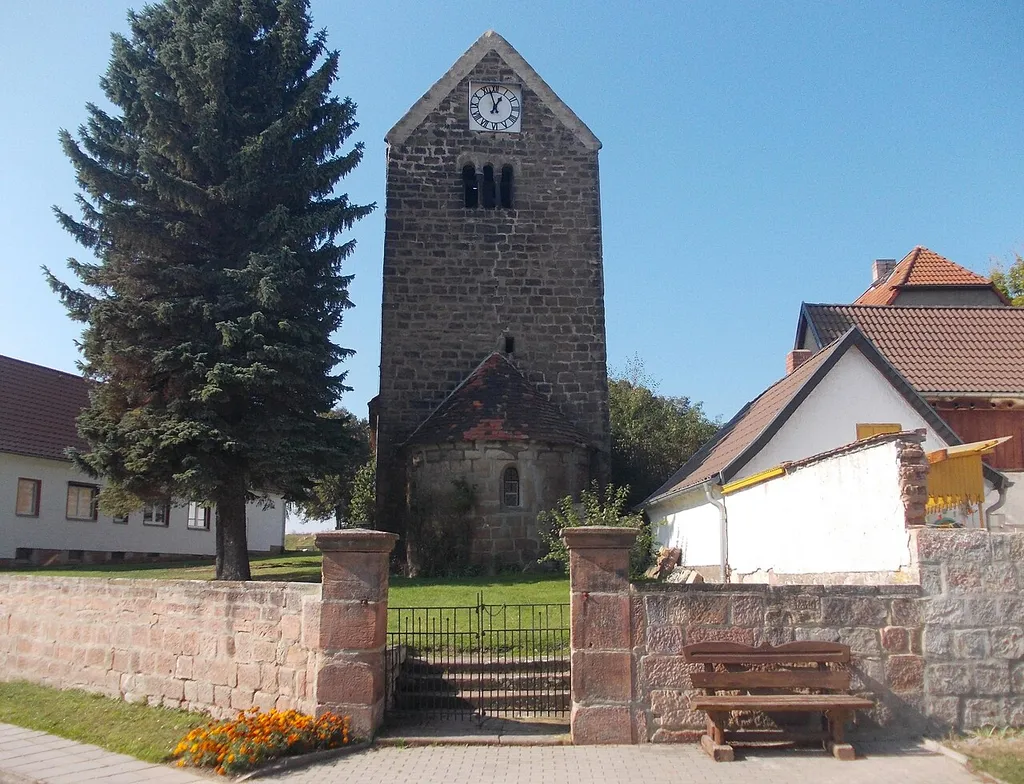 Church in Spielberg (Querfurt, district: Saalekreis, Saxony-Anhalt)