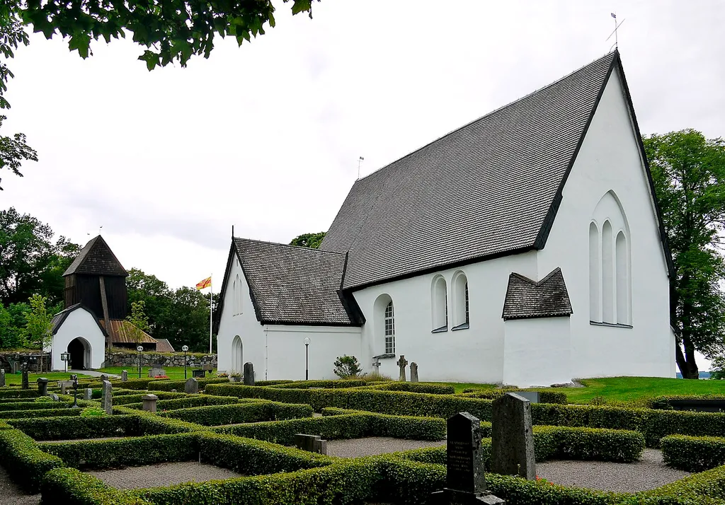 Härkeberga kyrka/church. Diocese of Uppsala, Enköping, Sweden.