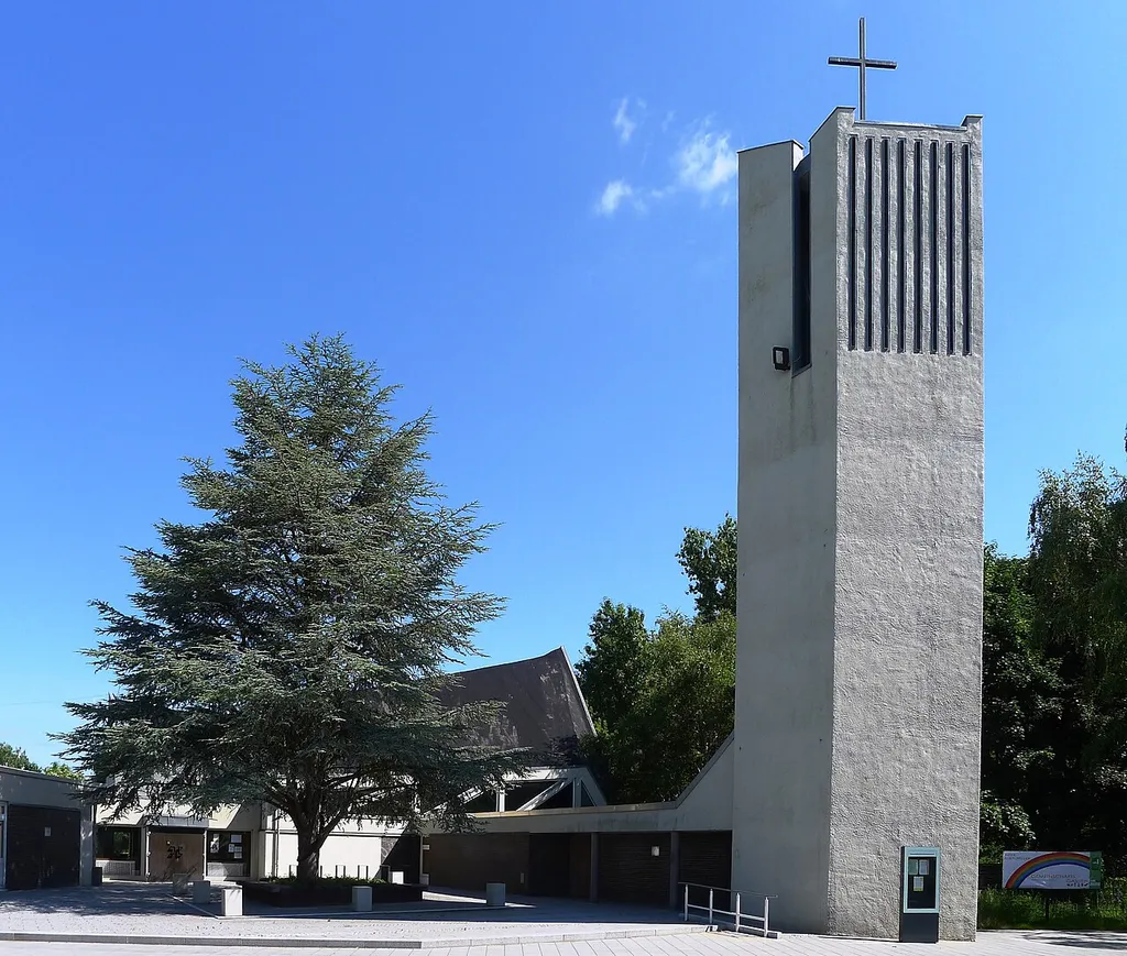 Blick auf die Kirche