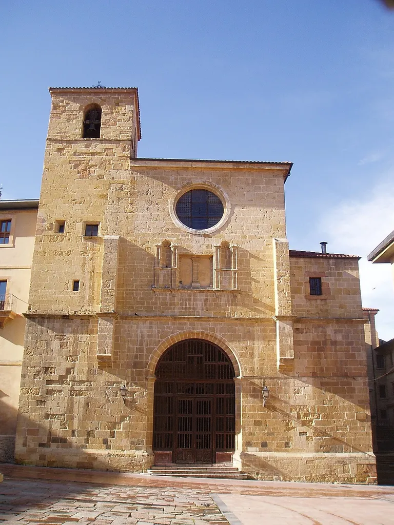 Church of Santa María la Real de la Corte. Formerly part of Monastery of San Vicente. Oviedo. Principality of Asturias. Spain