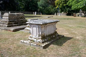 Church of St Mary Monument To Thomas Holebin 7 Metres South Of West Wall Of South Aisle