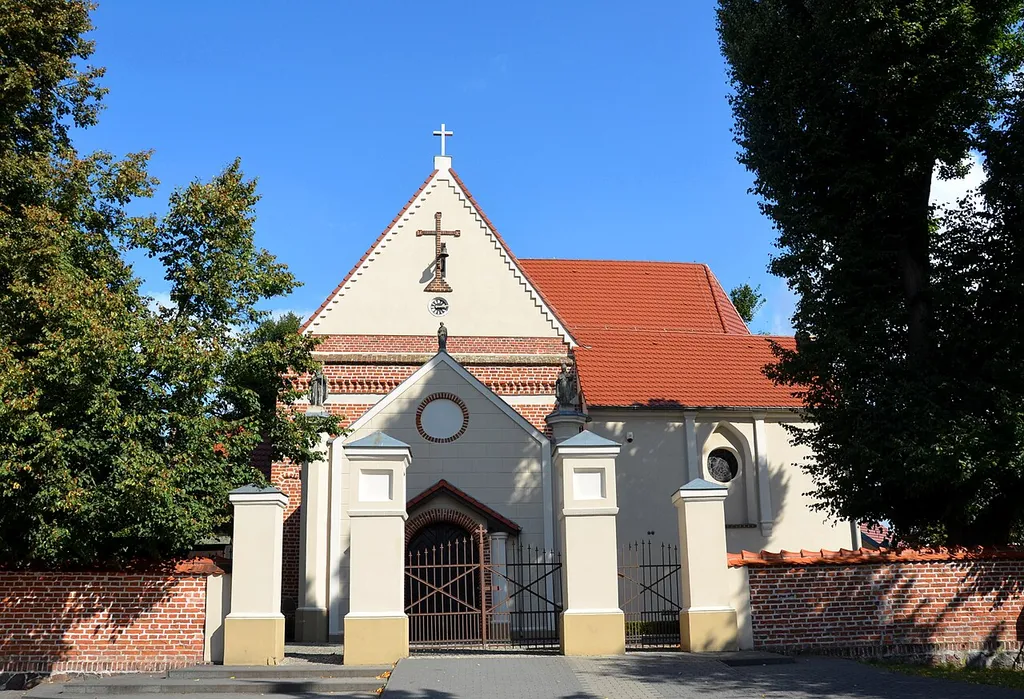 Ceradz Kościelny, kościół par. p.w. św. Stanisława, 1 poł. XVI, 1713