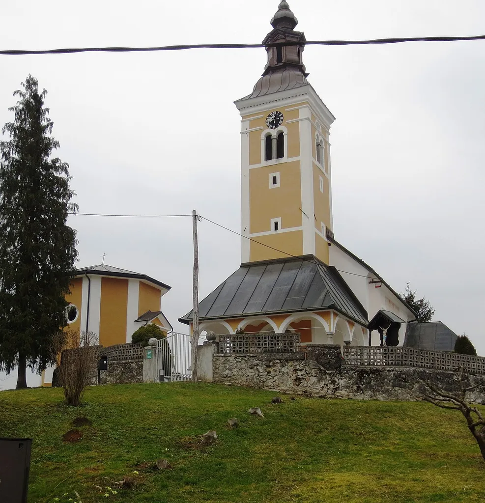 st. Martin church in Zalog