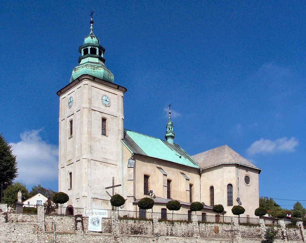 Church in Będzin (Poland).