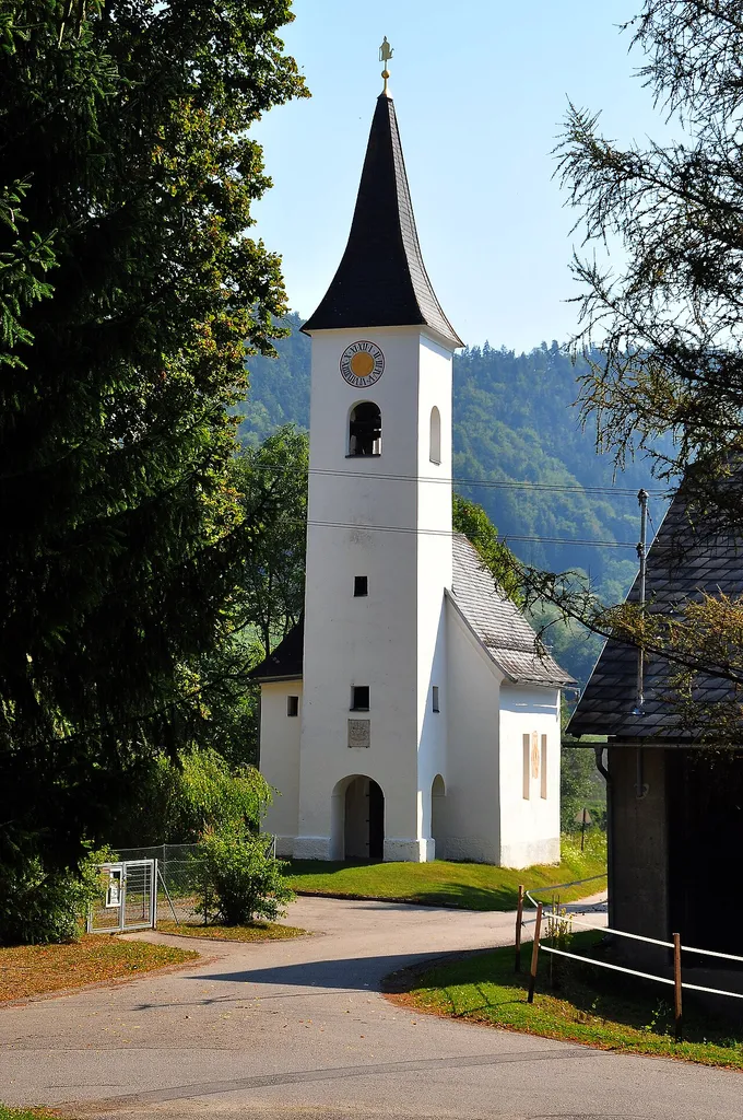 Subsidiary church Saint Martin at Lind, municipality Maria Saal, district Klagenfurt Land, Carinthia / Austria / EU