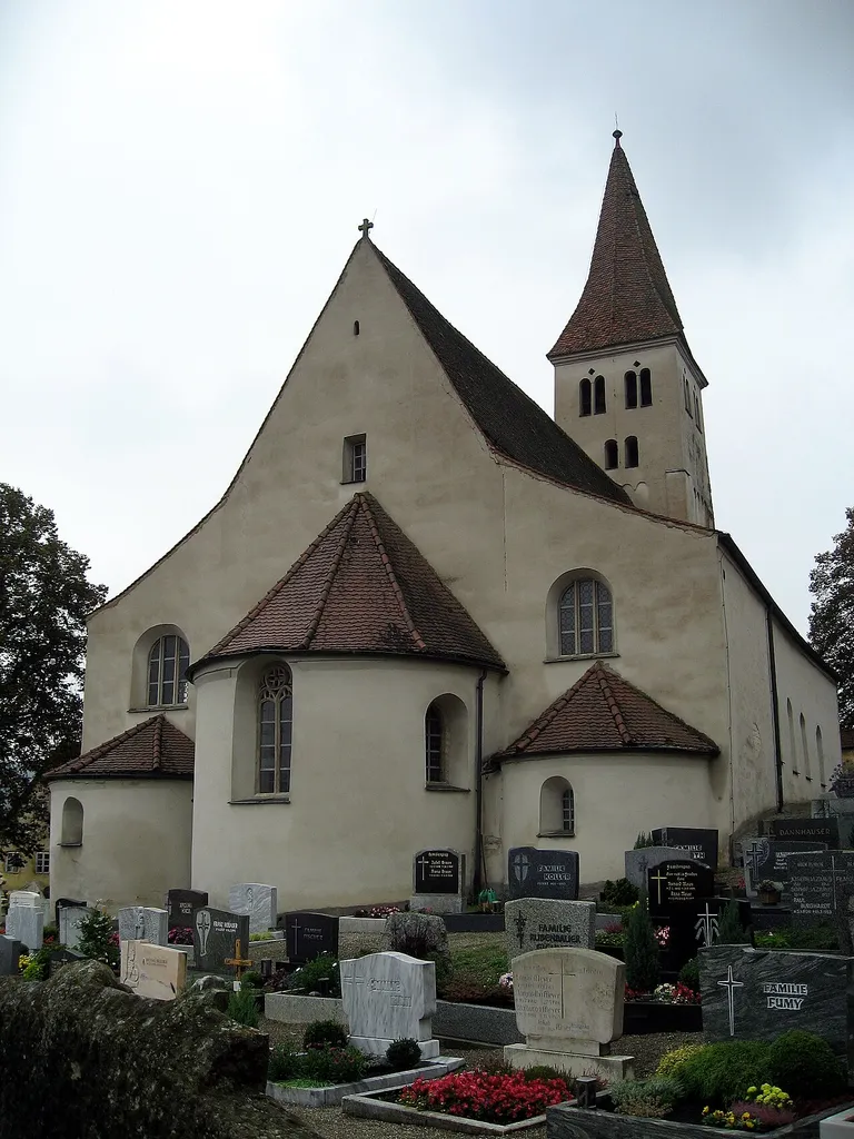 Deutschland, Bayern, Greding, Kirche und Kirchhof