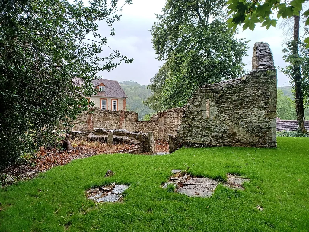 Ruins Of The Old Parish Church Of St Mary, Treyford, West Sussex. 13th century, Grade II* listed.