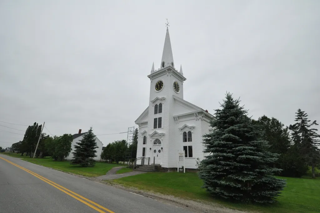 Whitneyville Congregational Church, Whitneyville, Maine.