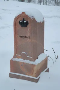 Königlich-Sächsischer Meilenstein Ahnataler Platz Burgstädt