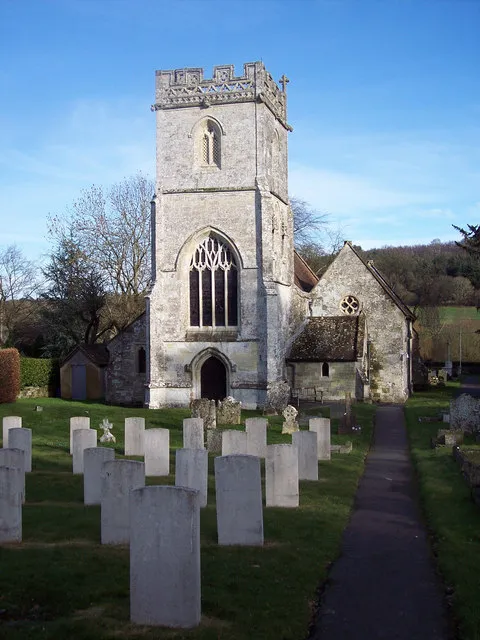 St George's Church, Fovant The Church is built of the local Chilmark stone (as is Salisbury Cathedral). The exterior is in the Perpendicular Style and largely dates from the fiftheenth century when most of the changes to the early church were made and the tower and south aisle were added.