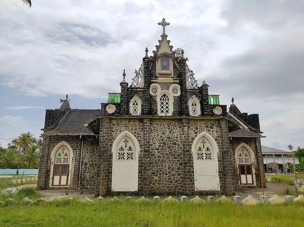 St. Xavier's Latin Catholic Church, Andhakaranazhy, Kerala