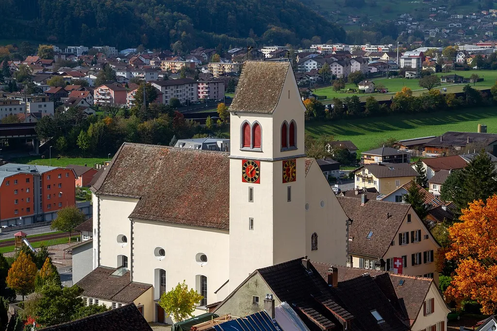 Katholische Kirche St. Oswald und Cassian (1709)