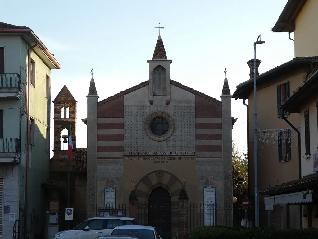 Capriano del Colle (Lombardy, Italy), Immacolata and Saint John the Baptist church